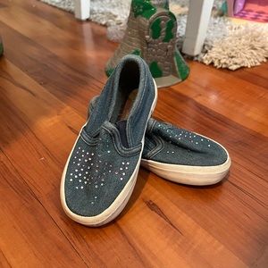 Toddler Denim slip on shoes